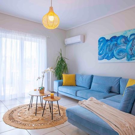 Kima: Relaxing Beach Home Next To Sparkling Waters Néa Mákri Екстериор снимка